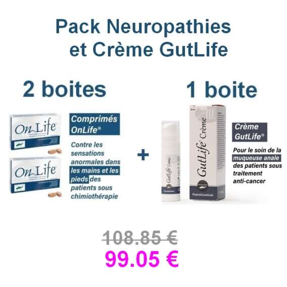 Pack Neuropathies et crème GutLife