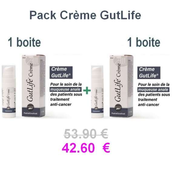 Pack crème gutlife